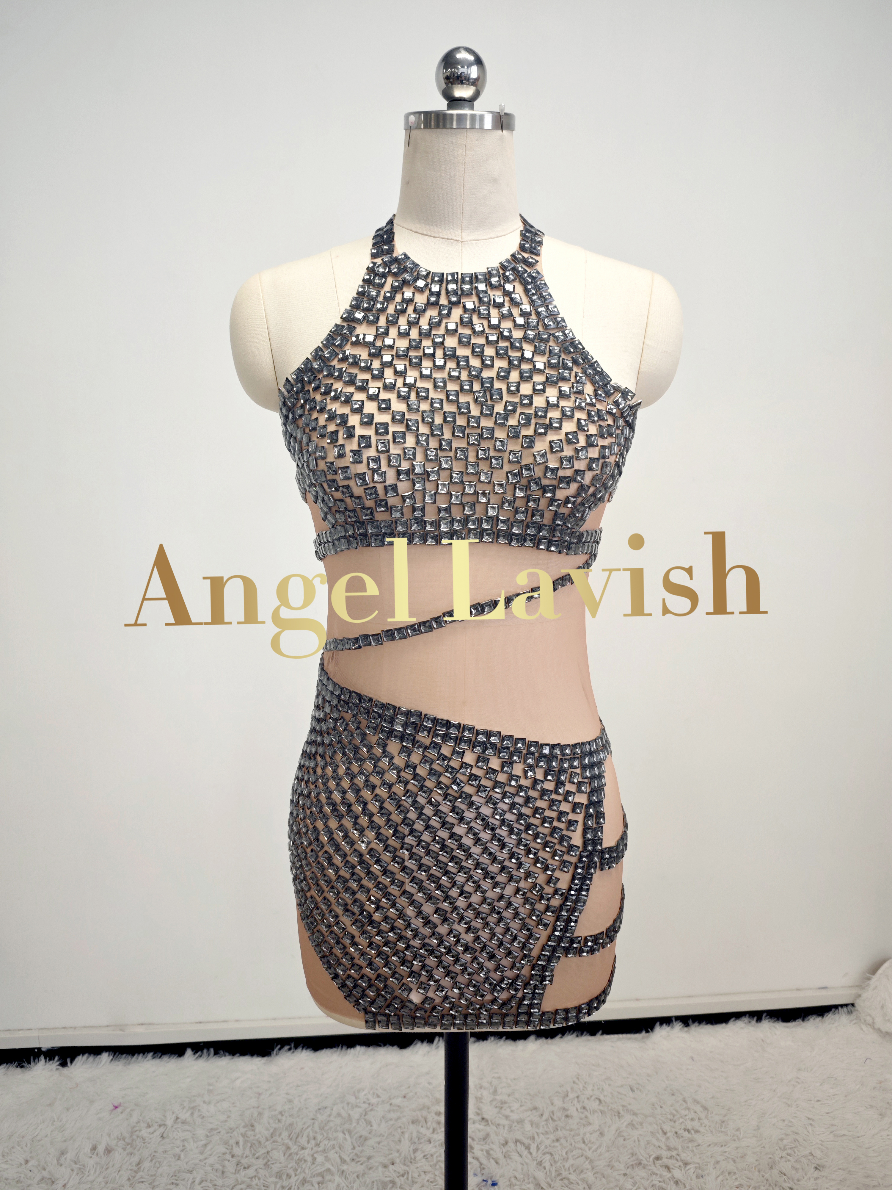 Black Mini Dress FX241136