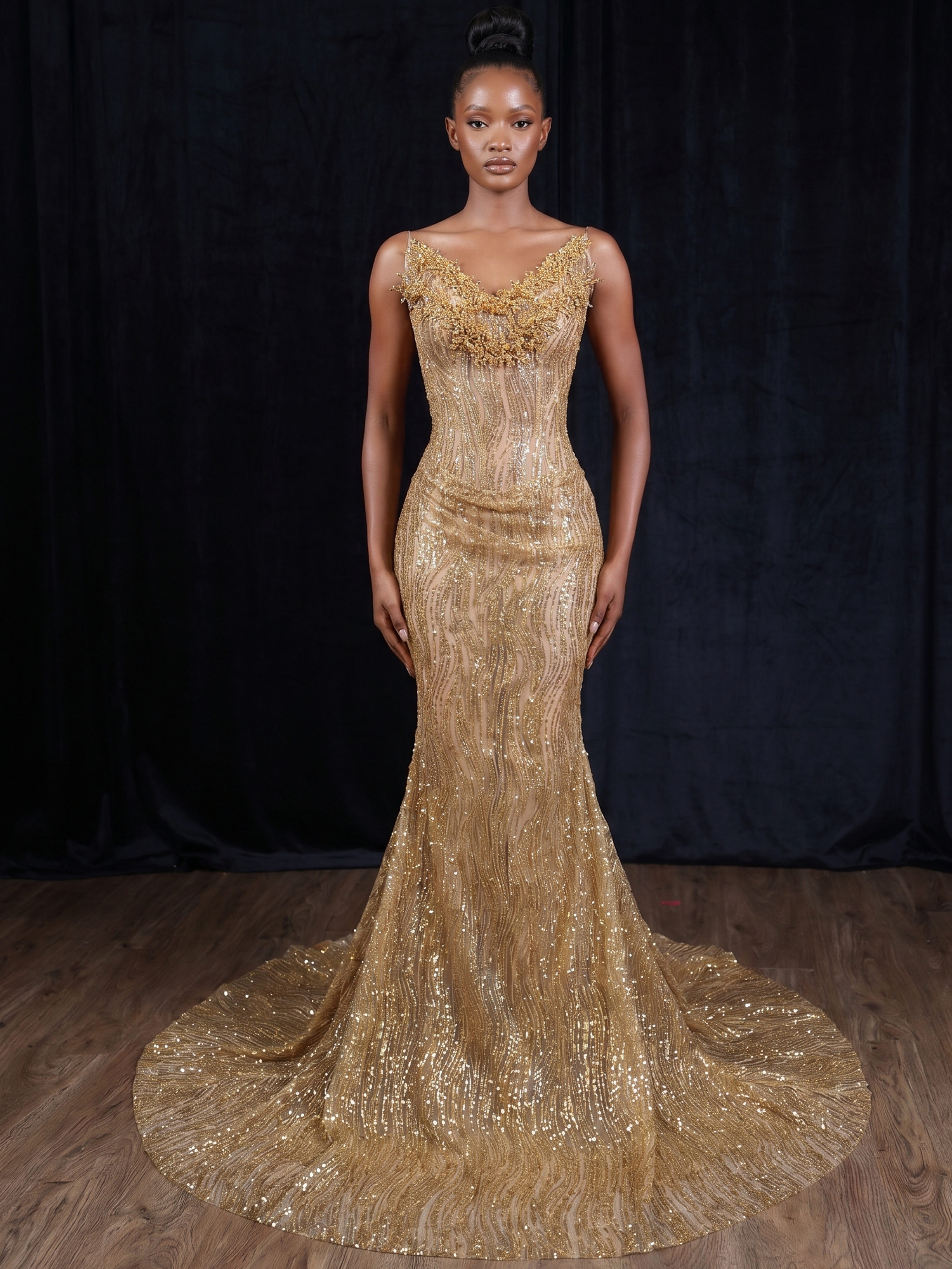Gold Gowns TH2505274
